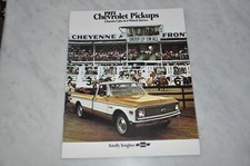 CHEVROLET 1971 Truck Sales Brochure 71 Chevy Pick Up NOT A REPRINT