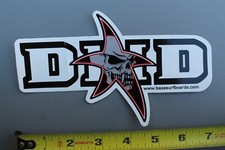 DHD Surfboards Base Darren Handley Australia Skull V57A Vintage Surfing STICKER