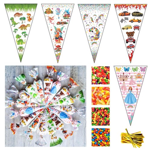 Cone sweet bags - cone, pick