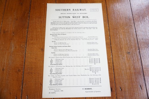 1930 sutton west signal box - west,