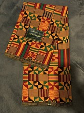 6 Yards kente Wax Bold Fabric