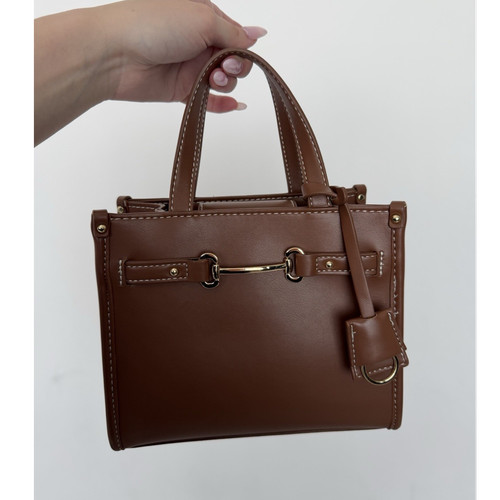 Primark brown leather satchel - primark,