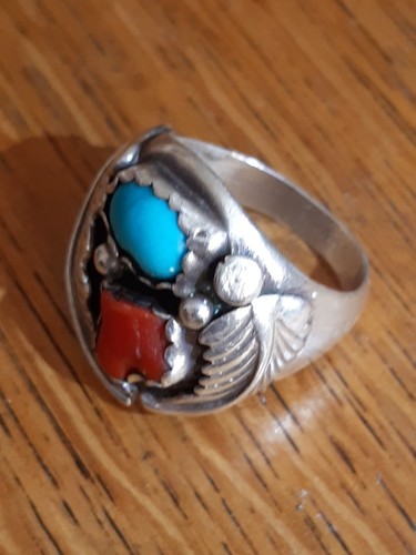 Native turquoise coral - coral, navajo