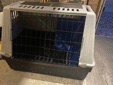 Atlas 80 Grey Ferplast Car Pet Carrier 32.3"Lx20.8Wx24.02H