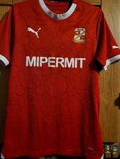 Swindon Town small adult home football shirt,  2023/24 season