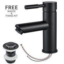 Black Basin Sink Mixer Tap