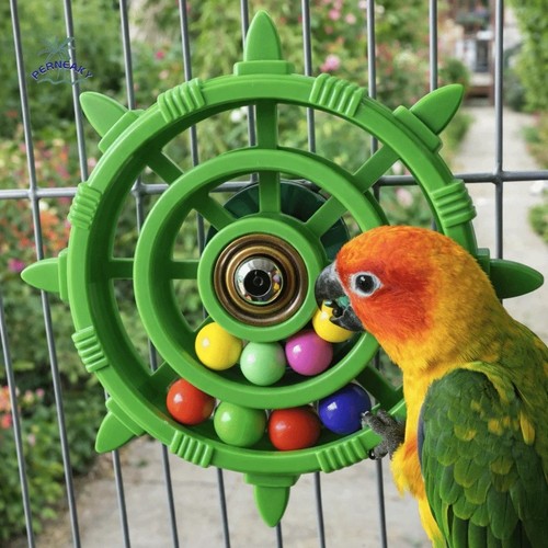 Rudder shaped parrot spinner - parrot,