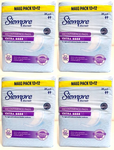 Incontinence pads extra - 4,