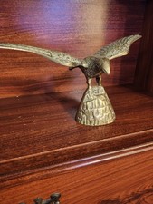 Vintage solid brass - solid, eagle