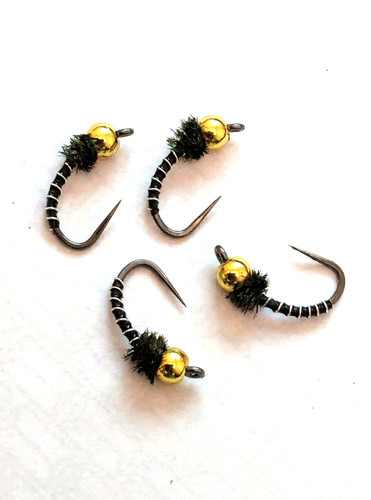 Zebra midge trout fly - trout,