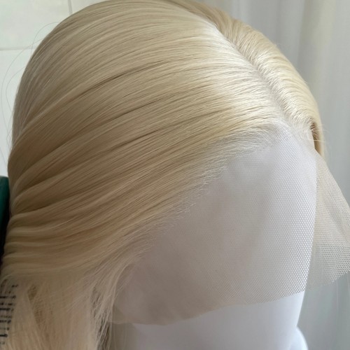 Soft platinum blonde synthetic - platinum,