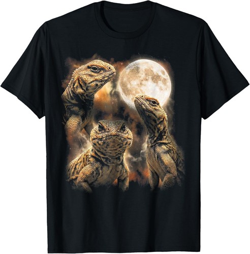 Funny three uromastyx moon - uromastyx,