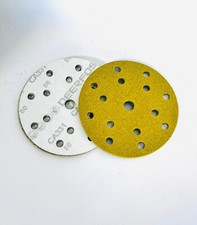 150mm 6Inch Sanding Discs DA Pads  Abrasive Paper Hook and Loop 15 Holes Velcr