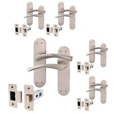 Satin Internal Door Handles on