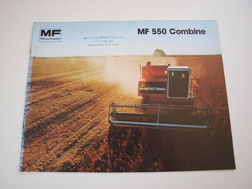 Massey ferguson 550 combine - mf,