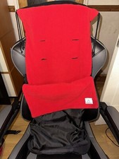 UPPAbaby VISTA / CRUZ & Universal FOOTMUFF Cosy Toes Red Black GROOVYSTYLE used