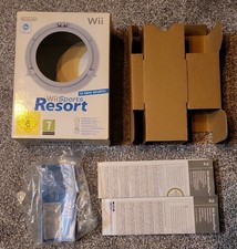 Nintendo Wii Sports Resort Game & Motion Plus Big Box Edition BOX ONLY