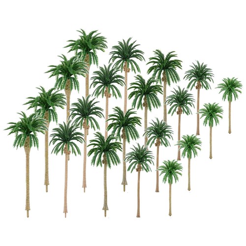 1set realistic miniature trees - realistic,