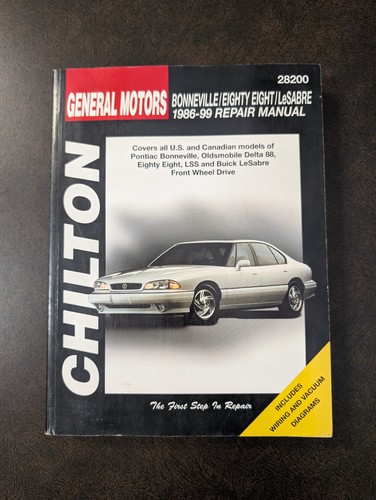 Chilton bonneville lesabre - chilton, gm