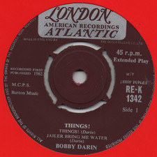 7" - Bobby Darin - Things EP - London Atlantic - RE-K 1342