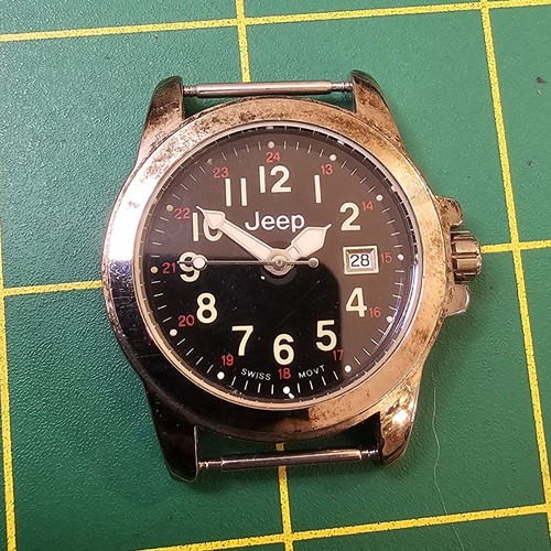 Vintage ladies jeep wristwatch - jeep,