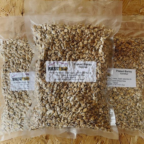 Flaked barley 500g 1kg - -,