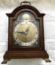 Vintage 1970s Mappin & Webb Tempus Fugit  Mantel Clock Elliot Movement Working