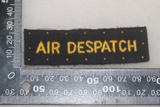 BRITISH ARMY WW2 CLOTH SHOULDER TITLE AIR DESPATCH AIRBORNE