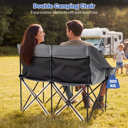 Double camping chair - double,