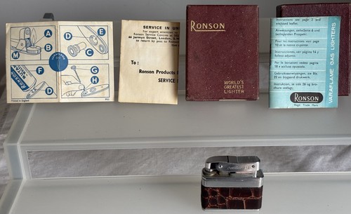 Ronson varaflame lighter