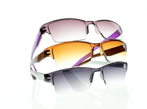 New half rim tinted - new, lens