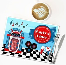 Personalised retro red - red, &