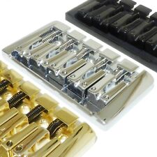 Bass bridge in chrome black, gold hard tail or through body 17mm 5 string guitar