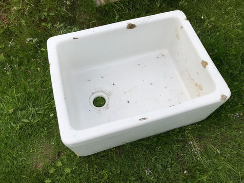 Belfast sink ceramic used - sink,
