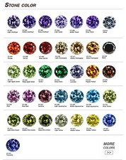 Cubic Zirconia Round Brilliant