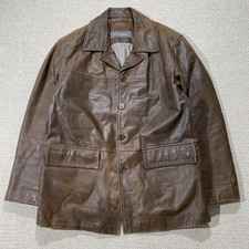 Vintage Leather Jacket Mens