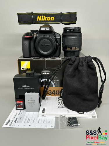 Nikon d3400 dslr camera - d3400,