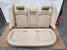 JAGUAR X TYPE REAR SEATS X409 01-10 SALOON REAR LEATHER SEATS