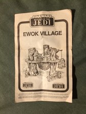 Vintage Star Wars Ewok Village