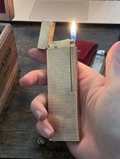 ST DuPont Jumbo Table Lighter Gold Plated