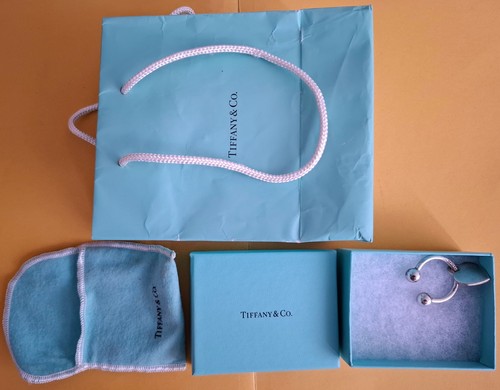 Tiffany heart tag keyring - tag,