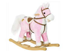 "Wooden Rocking Horse for Kids