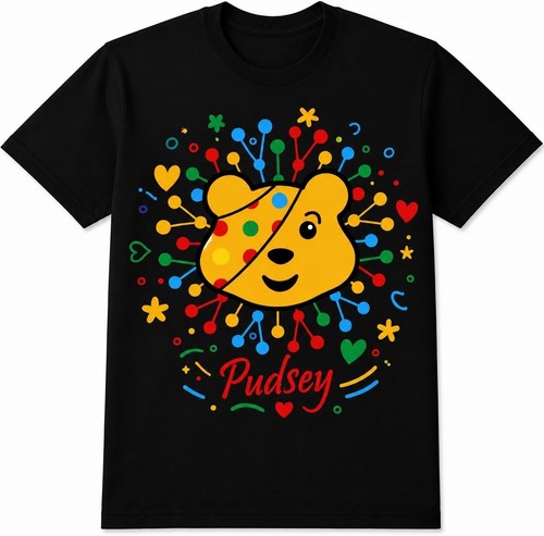 Pudsey bear shirt - bear, t-shirt