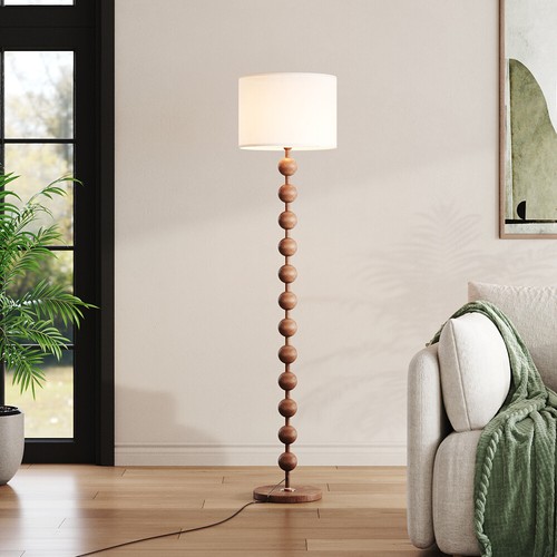 Floor lamp wooden base - lamp,