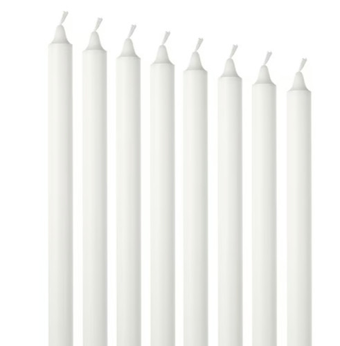 Long white household slim - long,