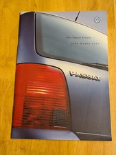 VW Passat Estate 1999 Brochure Prospekt inc. VR5, V6 Syncro
