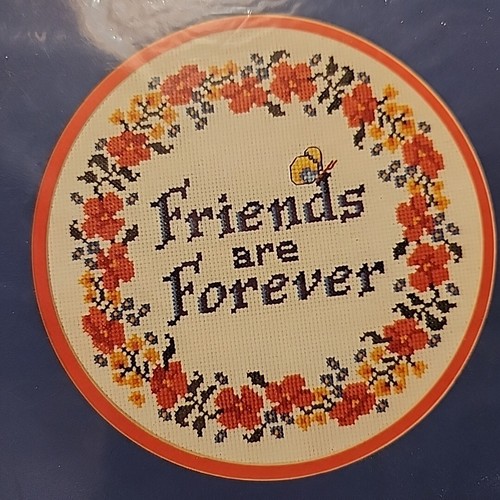 Cross stitch kit friends - cross,