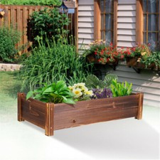 Raised wooden vegetable - wooden, bed