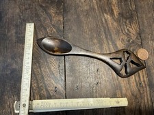 Welsh Carved Wooden Lovespoon