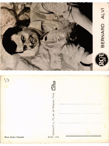 Cpa bernard alvi film star - alvi,